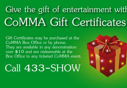 Christmas Gift Certificate slide